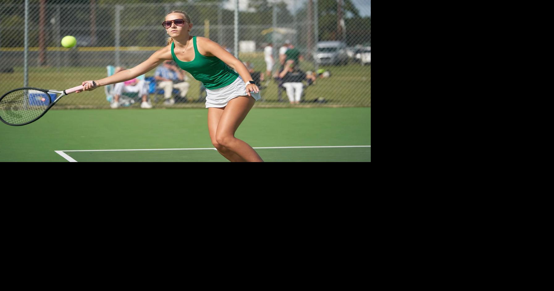 Lawrence tennis blanks PCA, KVA | Sports | dailyadvance.com