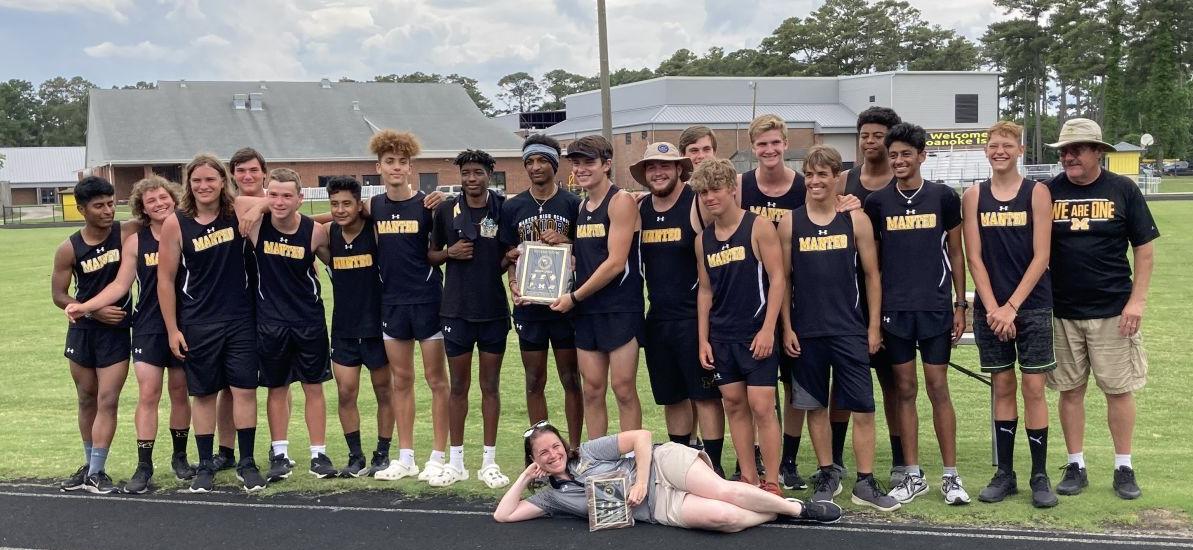 AAC track meet -- male team conference champs