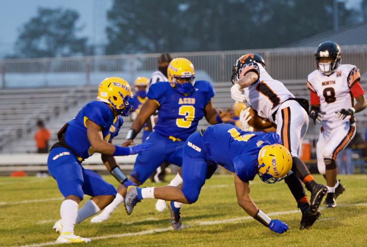 John A. Holmes dominates North for win High