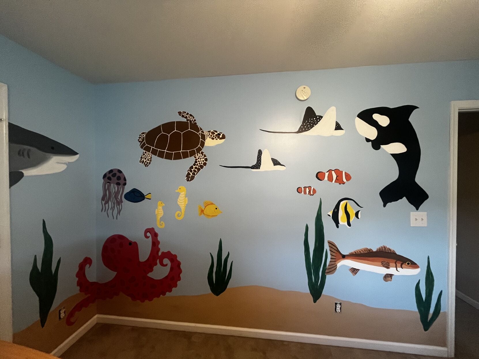 Albemarle Neighbor: EC art teacher offers custom murals for homes ...