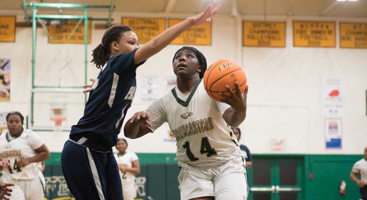 High School Basketball Northeastern Sweeps Doubleheader Against