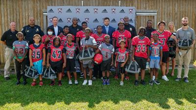 SAMC donates first aid kits to PAL football program Feature Story 