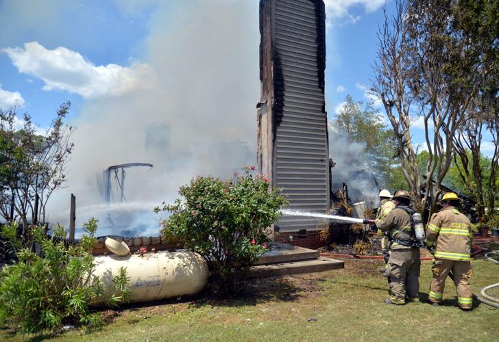 Fire destroys waterfront home in Camden | Local News | dailyadvance.com