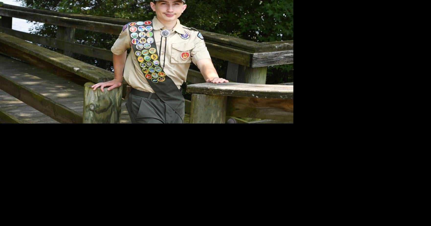 Scout's birdhouses adorn SAMC campus
