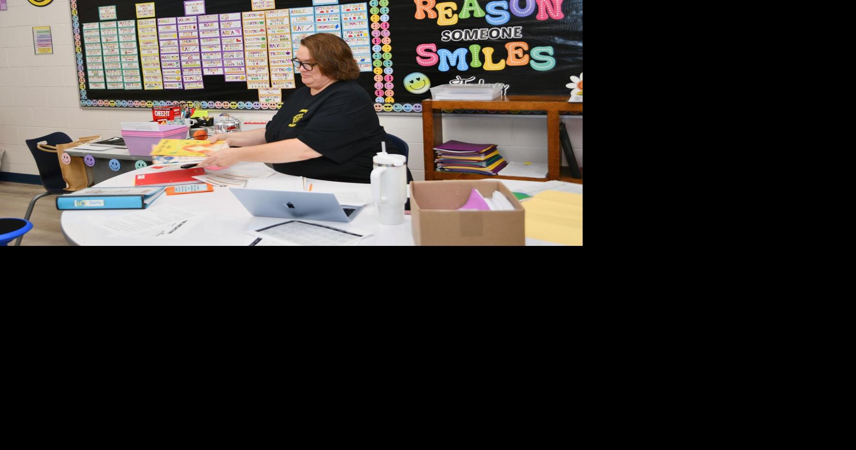 Intermediate school teachers ready for first day