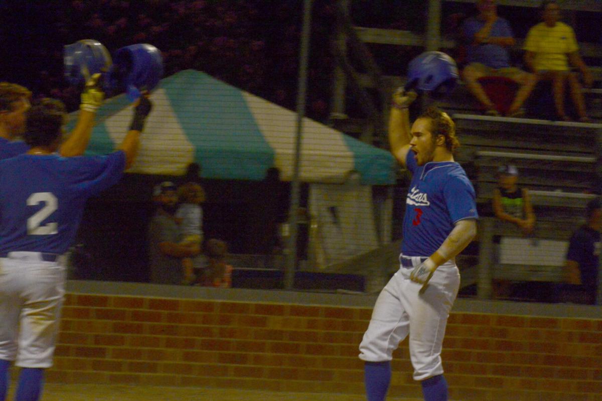 Baseball Tidewater Drillers at Edenton Steamers TSL playoff game