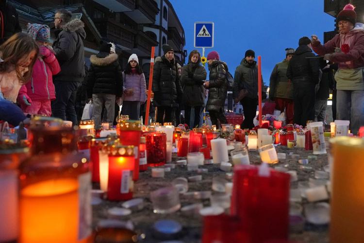People remember victims of the Swiss New Year's bar fire, in ...