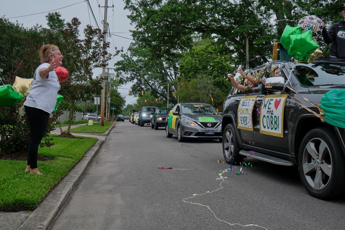 Parade honors NHS principal