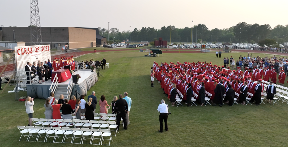 Onward and upward: Currituck High awards 226 diplomas to Class of 2023