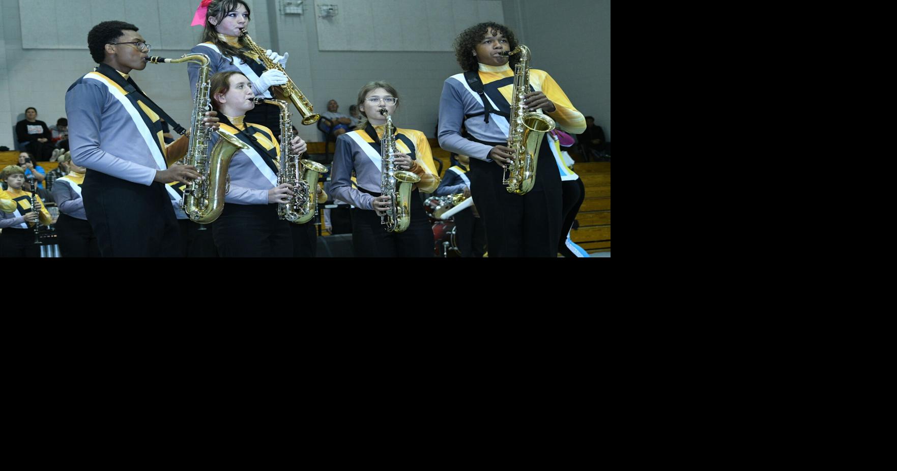 Marching band takes third with Pac-Man show