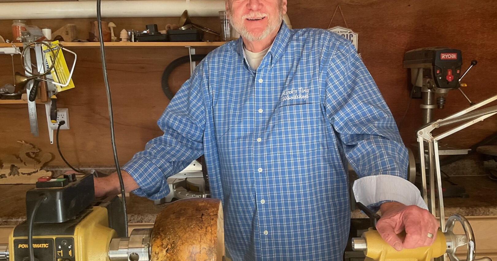 Albemarle Neighbor: Mark's Tiny Workshop big passion for woodworker Hughes - Vimarsana News