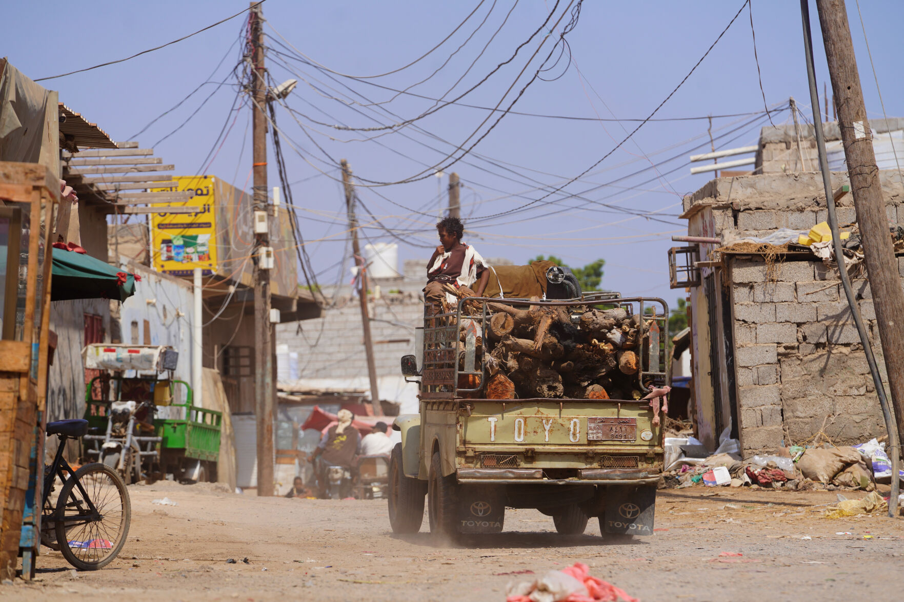 Saudi-led coalition struck oil facilities west of Yemen’s capital ...