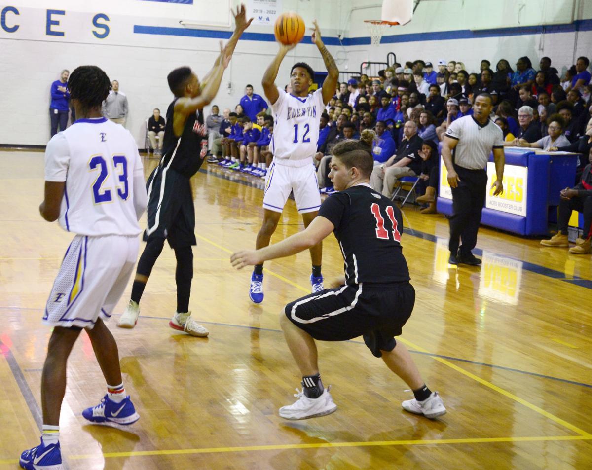 High School Basketball Lady Aces Run Away From Comets In First