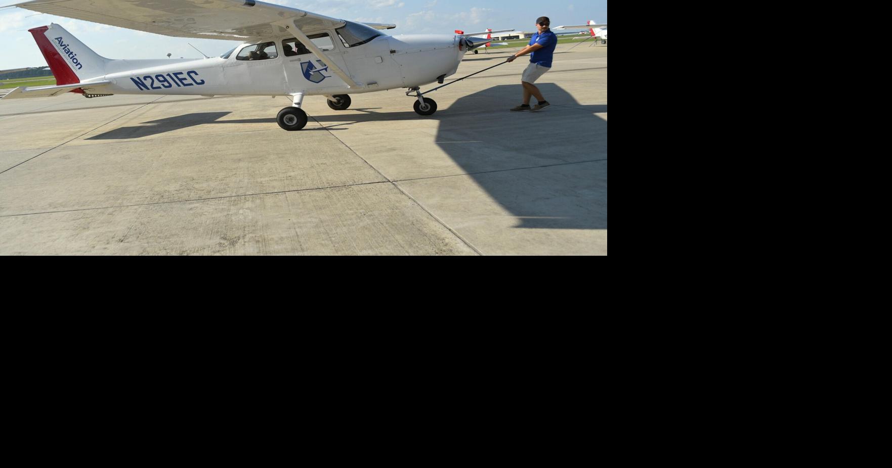ECSU open house welcomes new aviation students