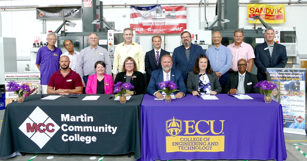 MCC, ECU sign accord for Industrial Systems | Features | dailyadvance.com