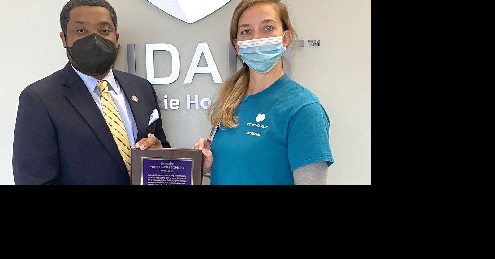 Vidant Family MedicineWindsor received achievement award Features