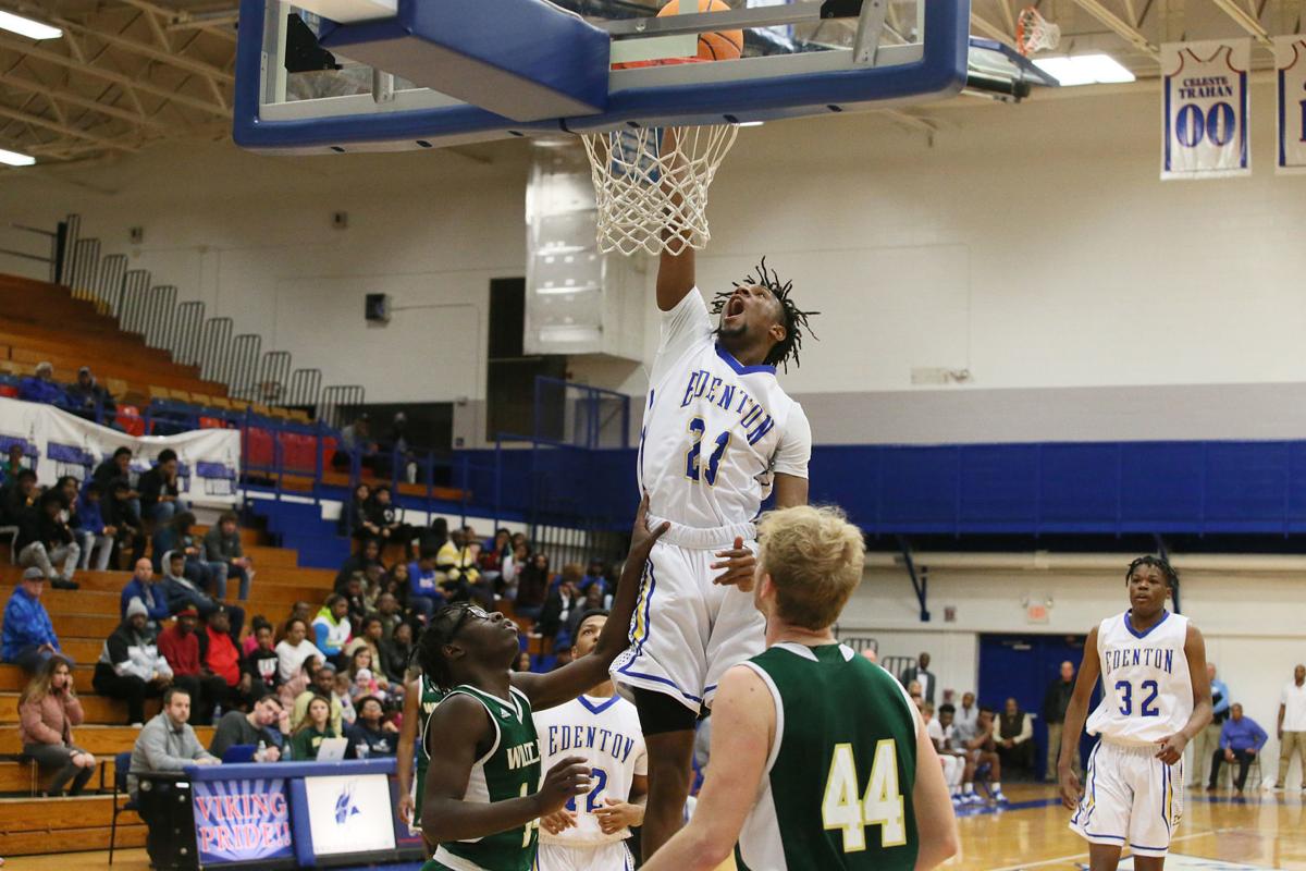 High School Basketball Perquimans John A Holmes Earn Border