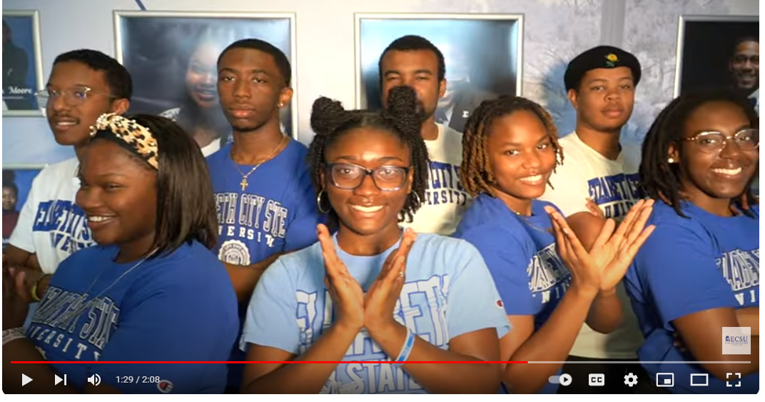 It's 'A Different World' name theme for ECSU