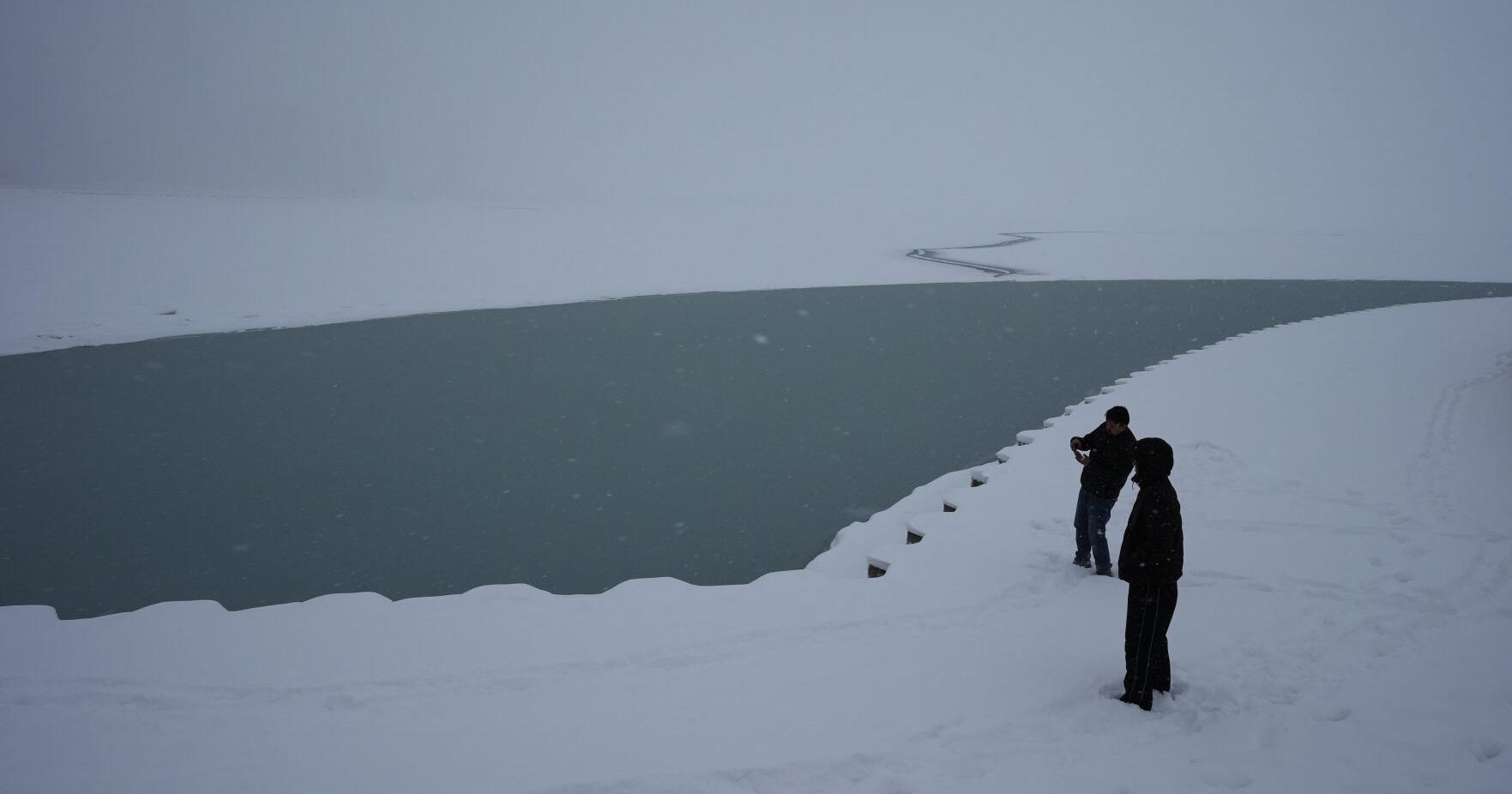 Winter storm across the US in photos
