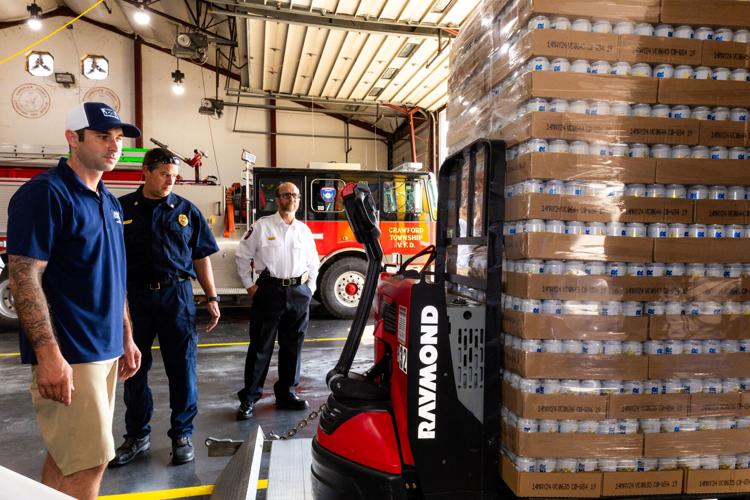 City Beverage, AnheuserBusch donate 10K cans of drinking water to 4