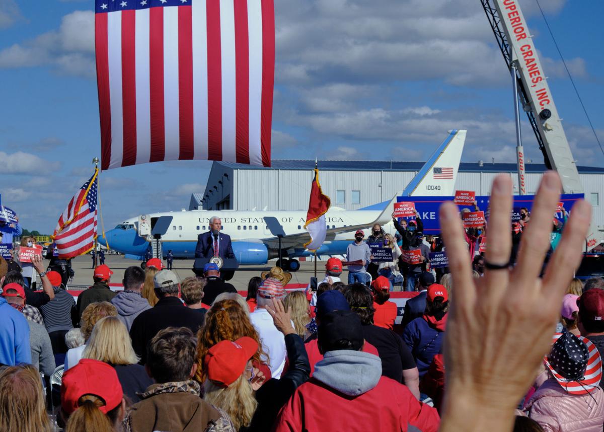 pence visit Four more years!