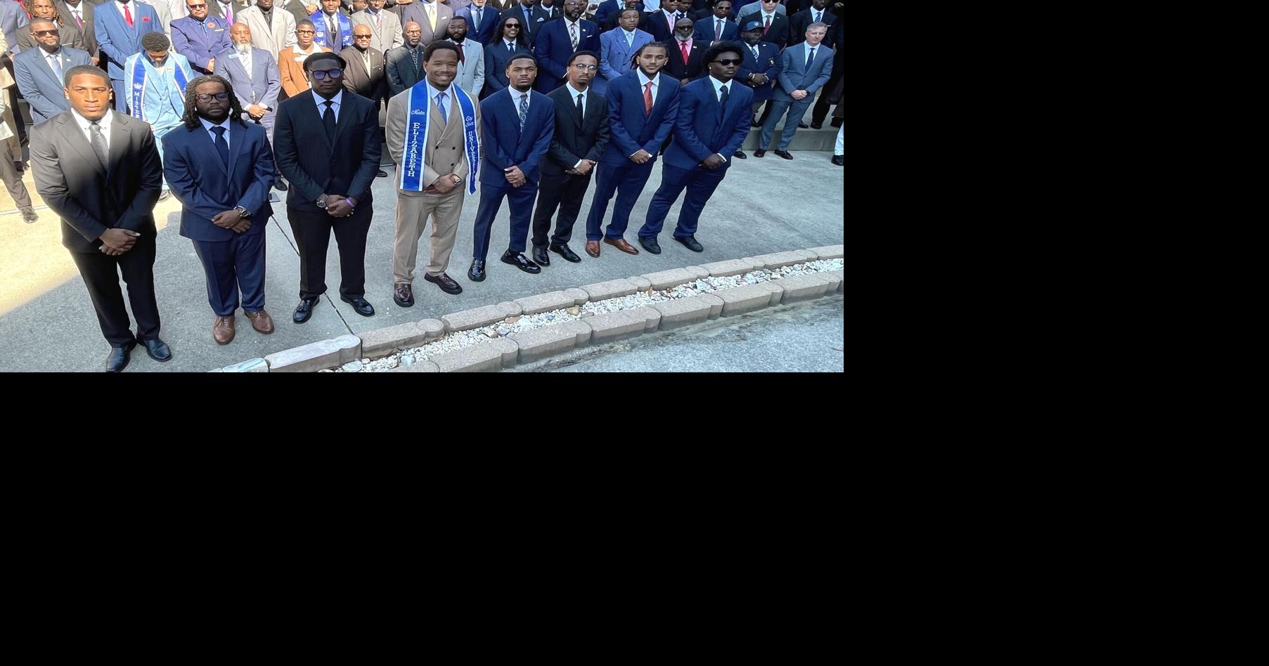 180 men suit up for ECSU’s 100 Men in Suits event