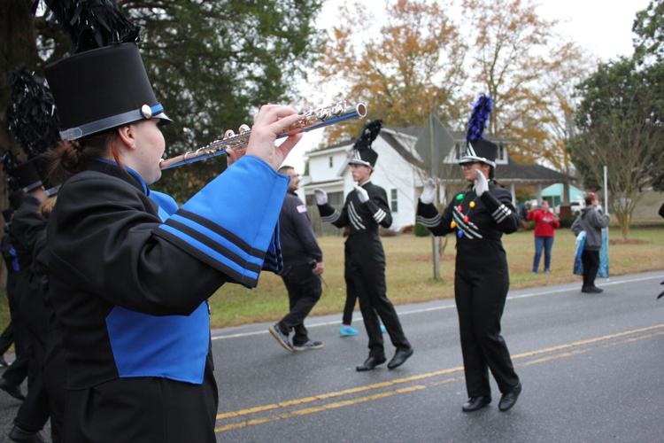 Scores get in holiday spirit as South Mills VFD Christmas Parade rolls