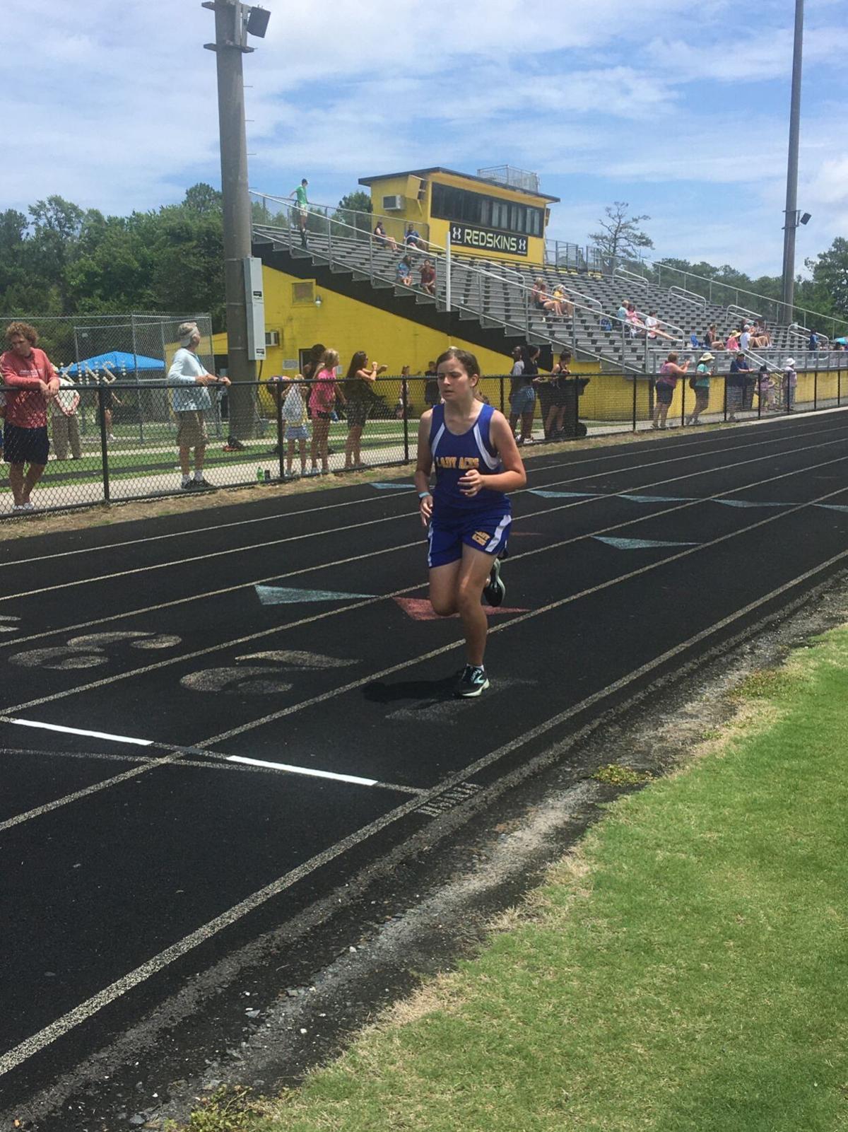 AAC track meet -- John A. Holmes High School