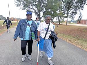 Dementia Walk braves elements to families