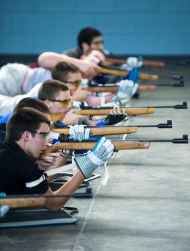 Air Rifle Team Building Air rifle team on target at NHS | Local News | dailyadvance.com