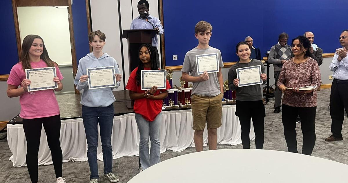 Area students among winners at Regional Math Contest | School News ...