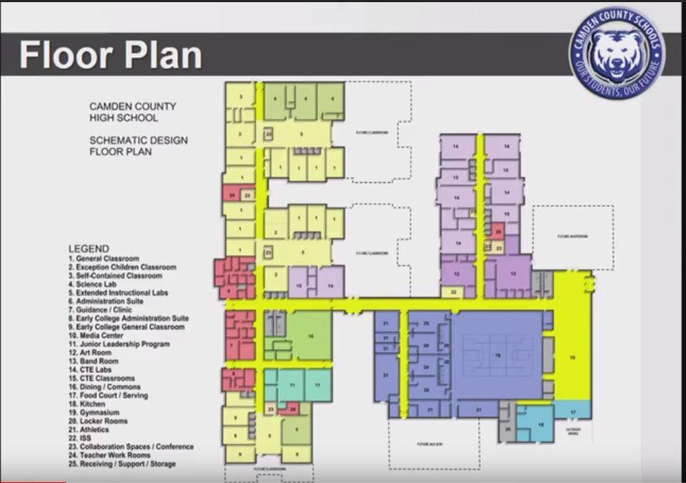 Camden school board nears agreement on high school design