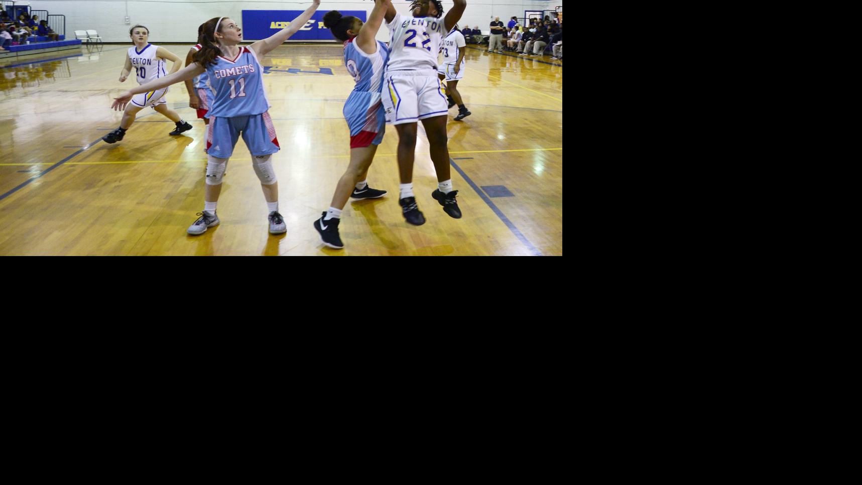 High School Basketball Lady Aces Run Away From Comets In First
