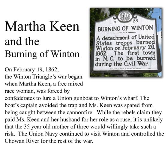 Jones Free Blacks joined Union fight after Winton burned Local News