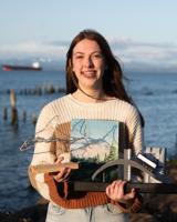 Astoria student to leave her mark downtown