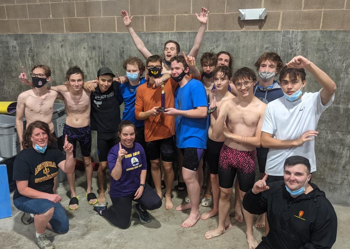 Astoria boys swim team