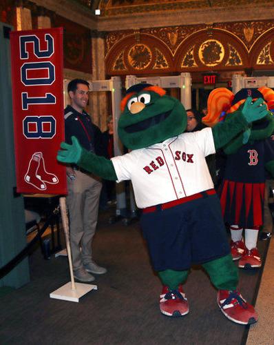 Wally Red Sox Mascot Costumes with no Shirt