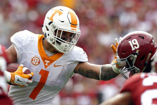 Former Tennessee Running Back Jalen Hurd Will Transfer To Baylor