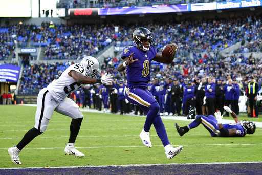 Ravens vs. Raiders final score: Ravens go to 6-5 with 34-17 win