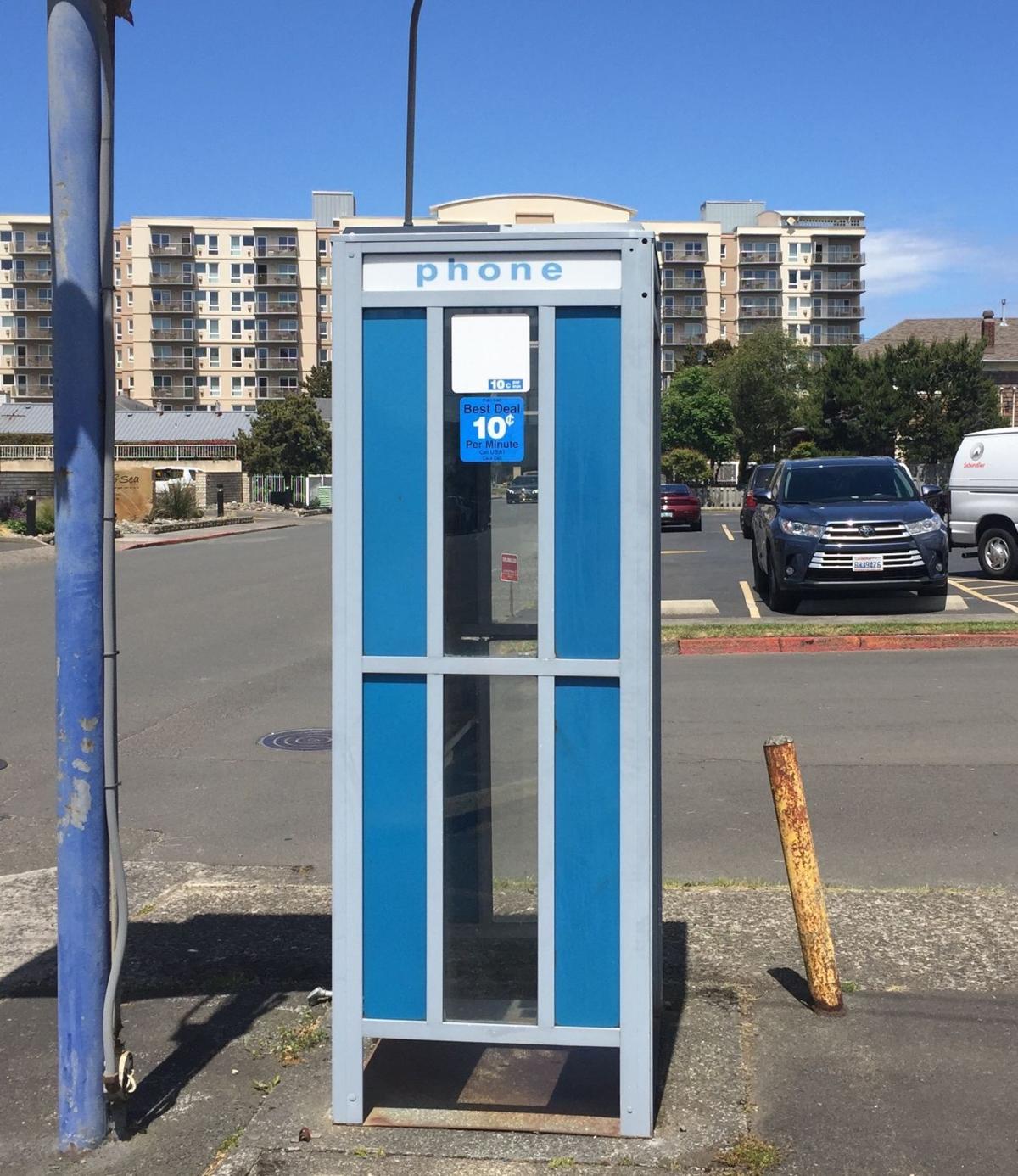 Blue Telephone Booth - West Coast Event Productions, Inc.