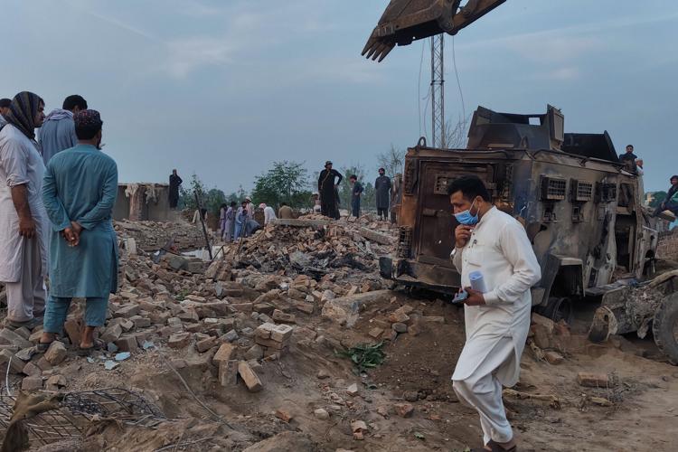 Pakistan lodges a complaint with Afghanistan over a suicide attack that ...