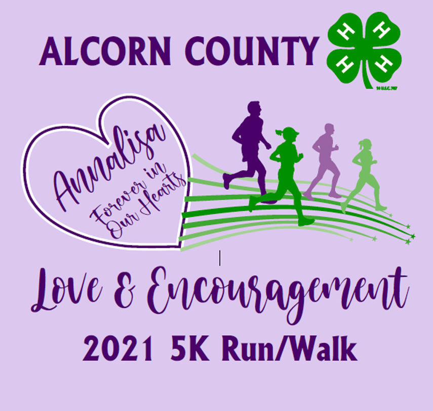 Alcorn County 4-H Love & Encouragement 5K Run/Walk