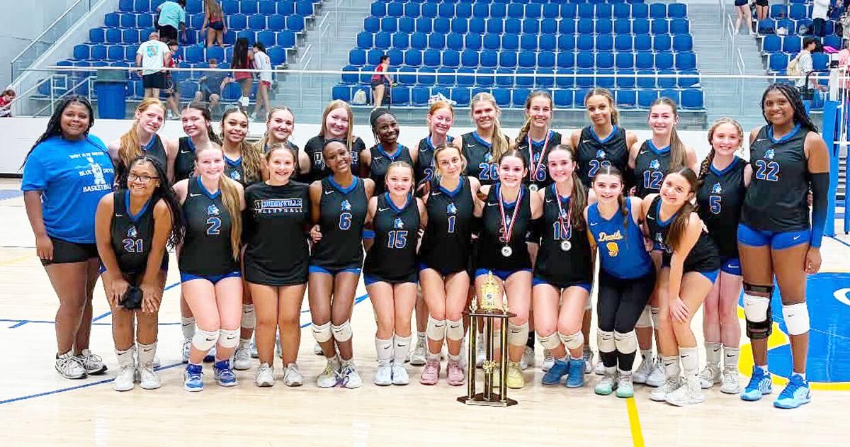 Lady Blue Devils sweep through county tournament