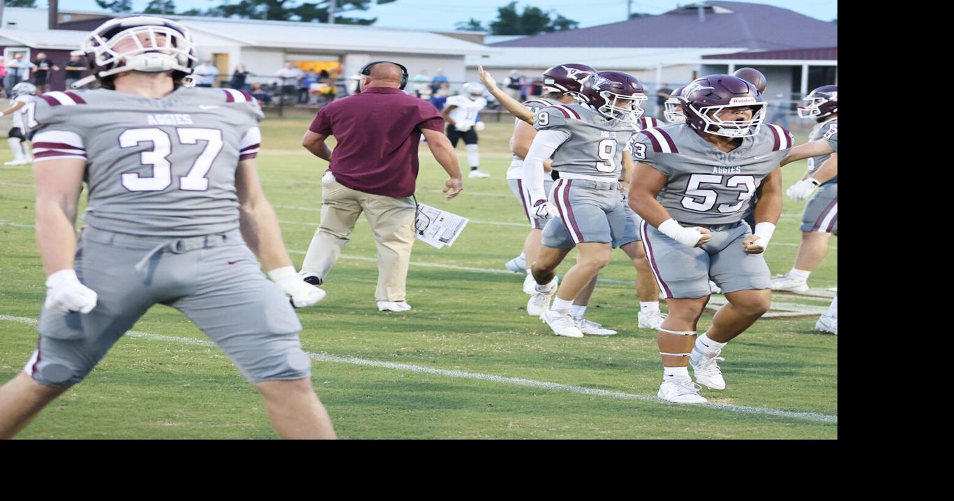 Take it away: Aggies force six turnovers to hand Braves’ first loss