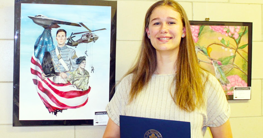 Corinth High School student wins Congressional Art Competition | News ...