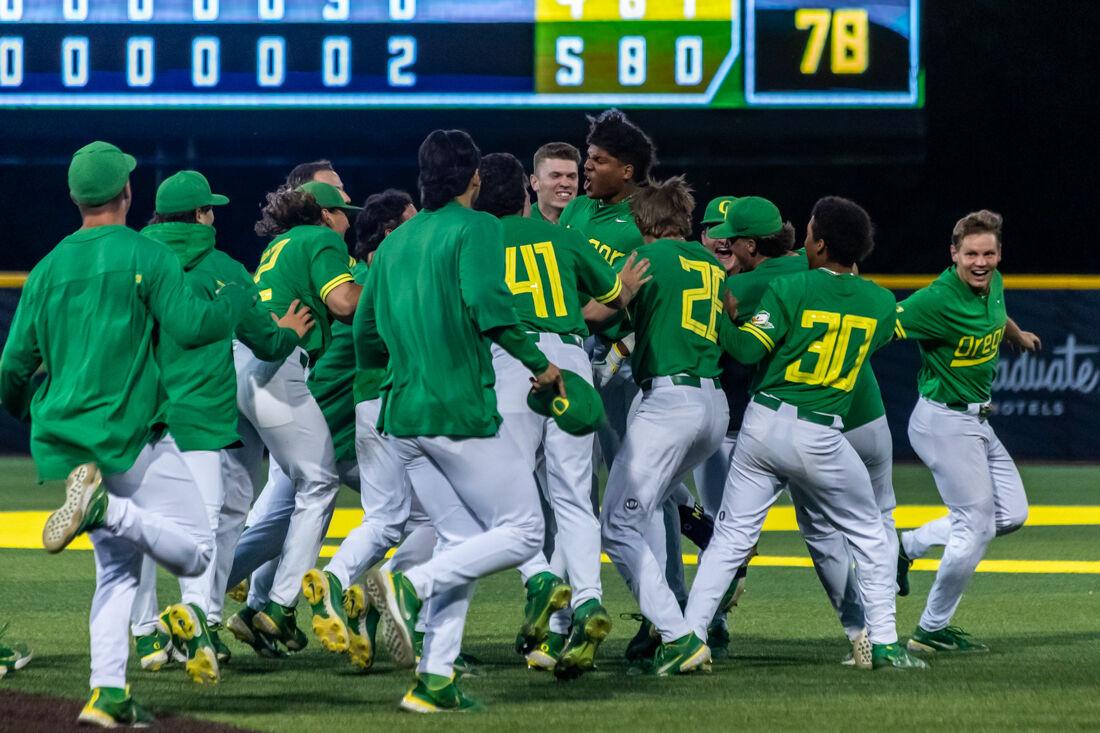 Oregon baseball team unveils new uniforms paying homage to exploding whale