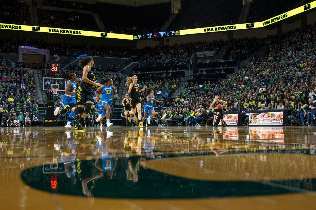 Photos Oregon Women S Basketball Faces Close 74 69 Loss Against Ucla Multimedia