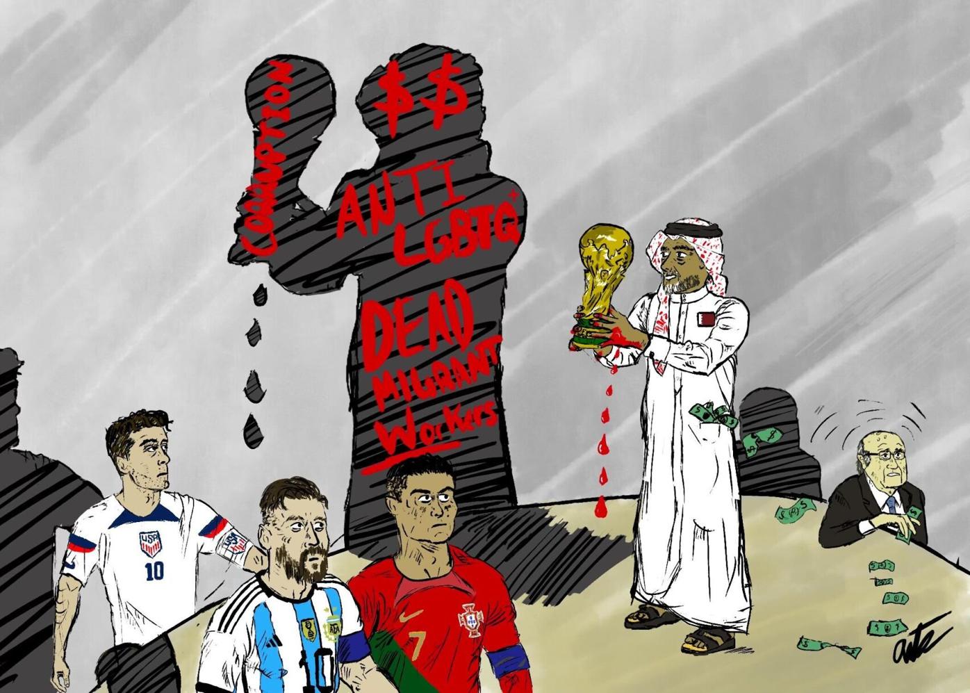 Tapia's Take: Ignoring the abuse in the Qatar World Cup, Opinion
