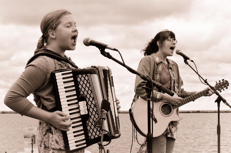 Comedy folk punk  duo ShiSho Teenagers with a decade of 