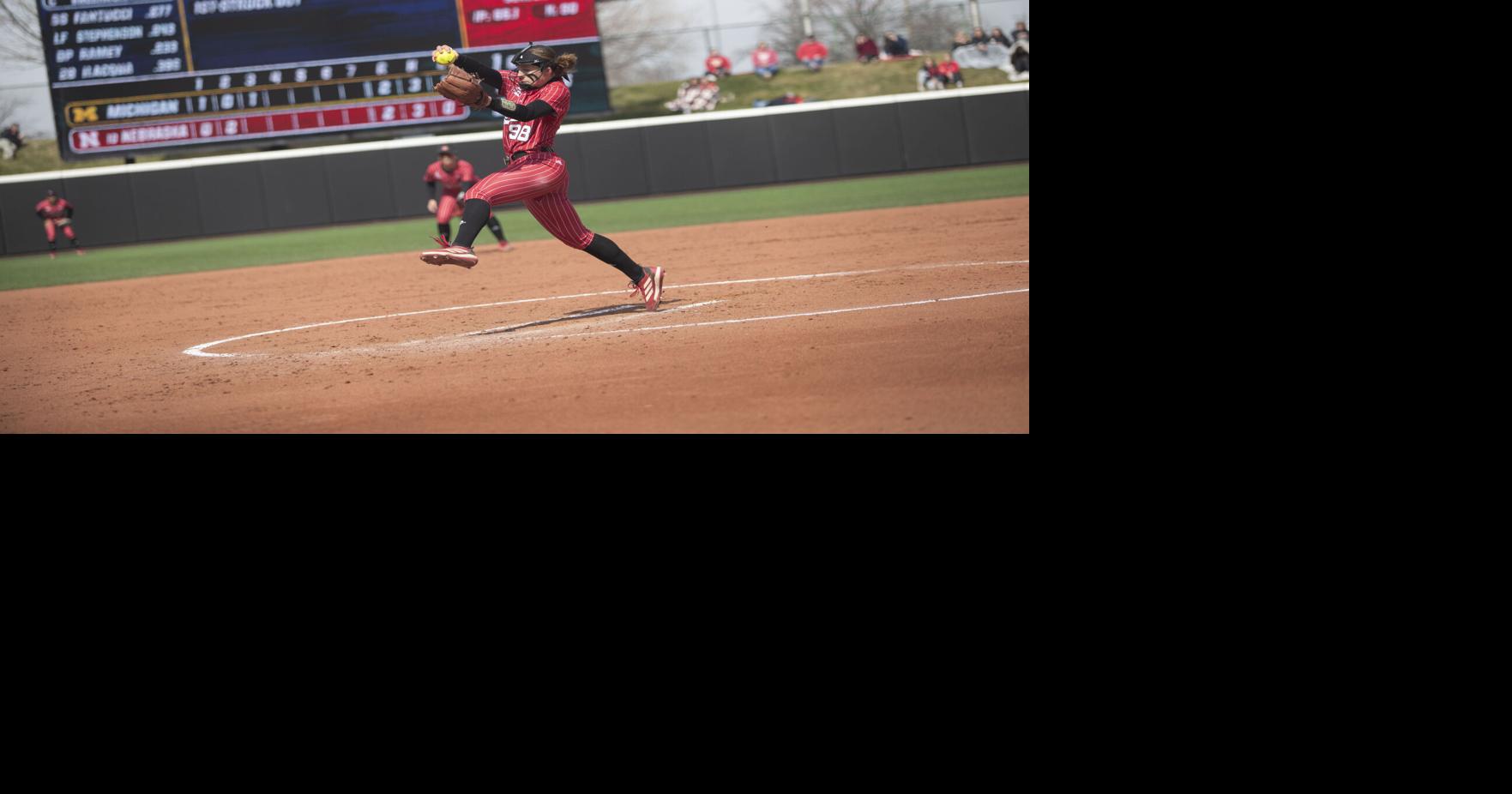 Nebraska softball's late comeback falls short in front of record-setting attendance
